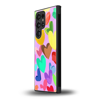 Love Spectrum samsung galaxy s24 ultra mobile cover | shockproof glass phone case