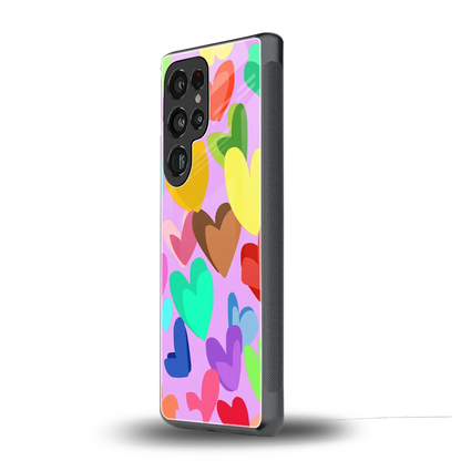 Love Spectrum samsung galaxy s25 ultra mobile cover | shockproof glass phone case