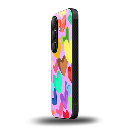 Love Spectrum samsung galaxy s24 mobile cover | shockproof glass phone case