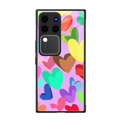 Love Spectrum back phone cover | glass case forvivo v30 pro