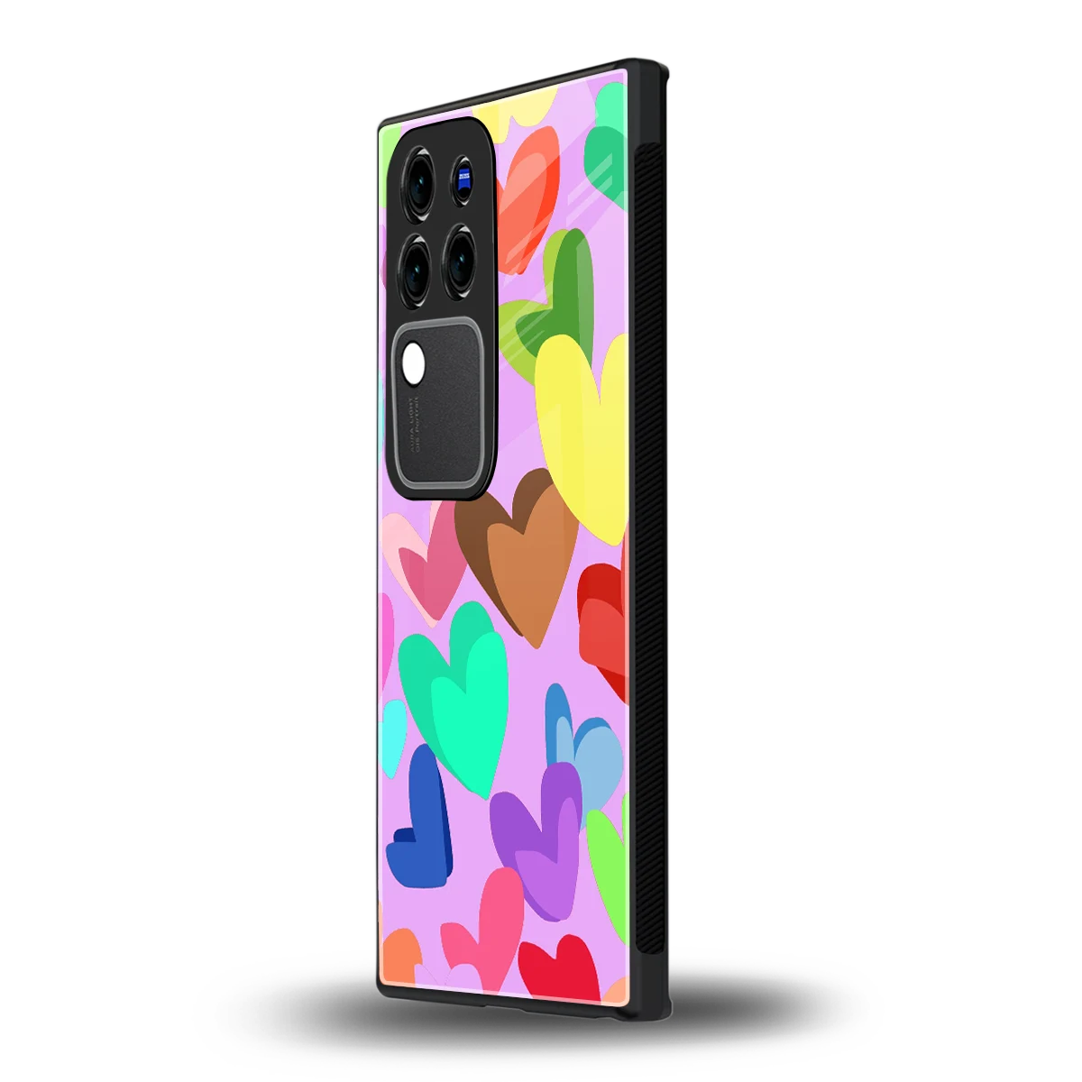 Love Spectrumvivo v30 pro mobile cover | shockproof glass phone case
