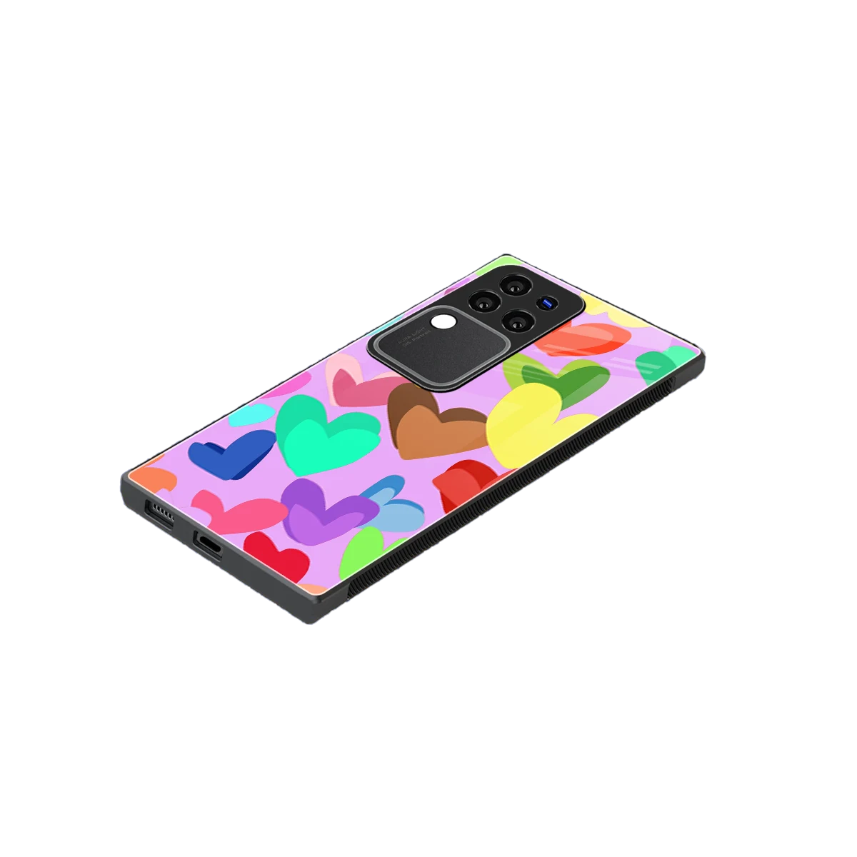 Love Spectrum stylish phone case forvivo v30 pro | glossy glass and slim fit