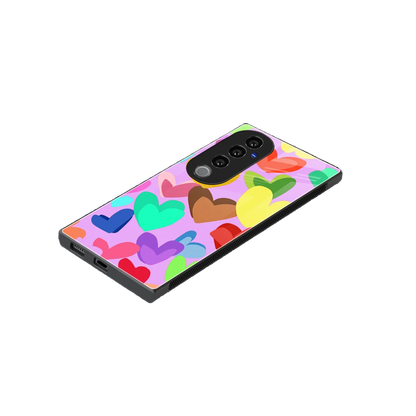 Love Spectrum stylish phone case for vivo v40 pro | glossy glass and slim fit