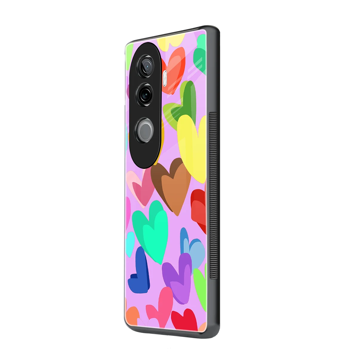 Love Spectrum vivo v40e mobile cover | shockproof glass phone case