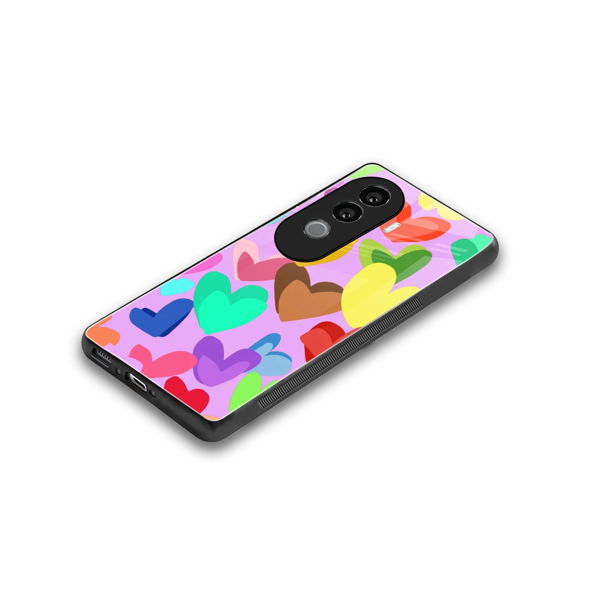 Love Spectrum stylish phone case for vivo v40e | glossy glass and slim fit