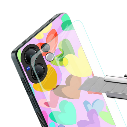 Love Spectrum stylish phone case for vivo v60 | glossy glass and slim fit