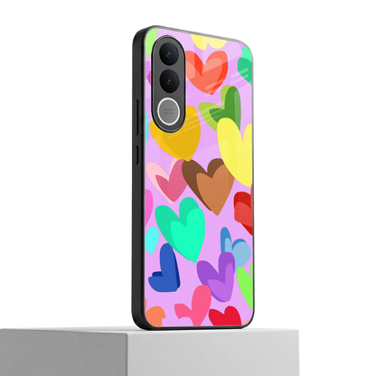 Love Spectrum vivo v70 fe mobile cover | shockproof glass phone case
