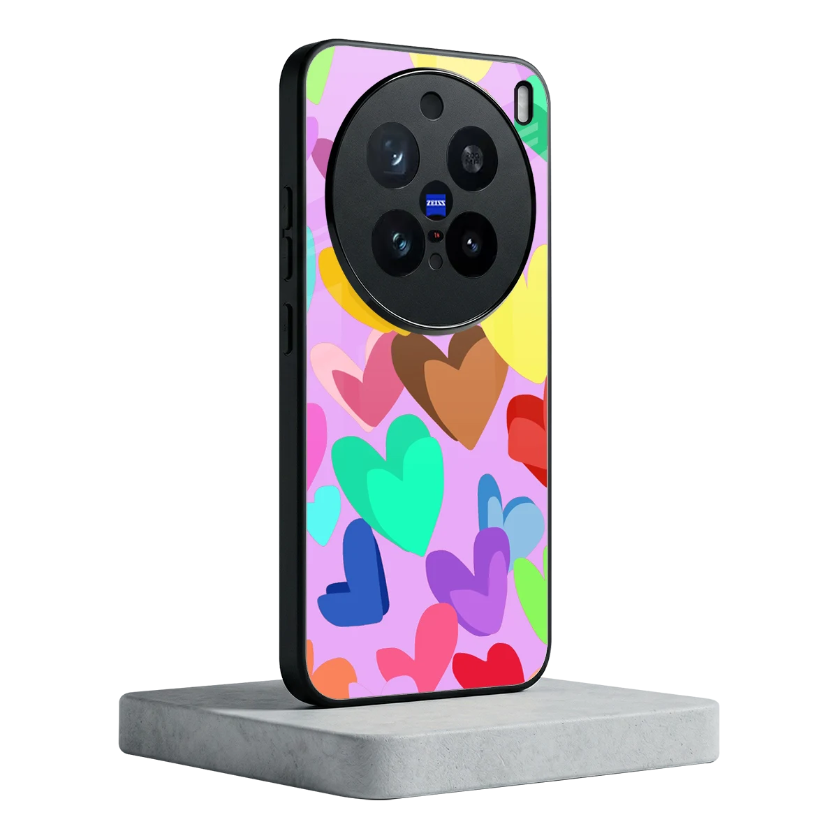 Love Spectrum vivo x200 pro mobile cover | shockproof glass phone case