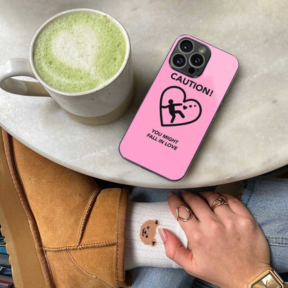 Love Ahead Phone Case for Iphone 16 | Glass Case