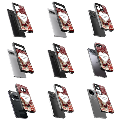 Polaroid Personalised Glass Phone Case