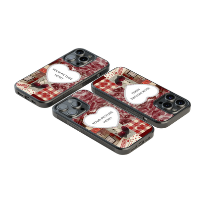 Polaroid Personalised Glass Phone Case