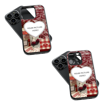 Polaroid Personalised Glass Phone Case