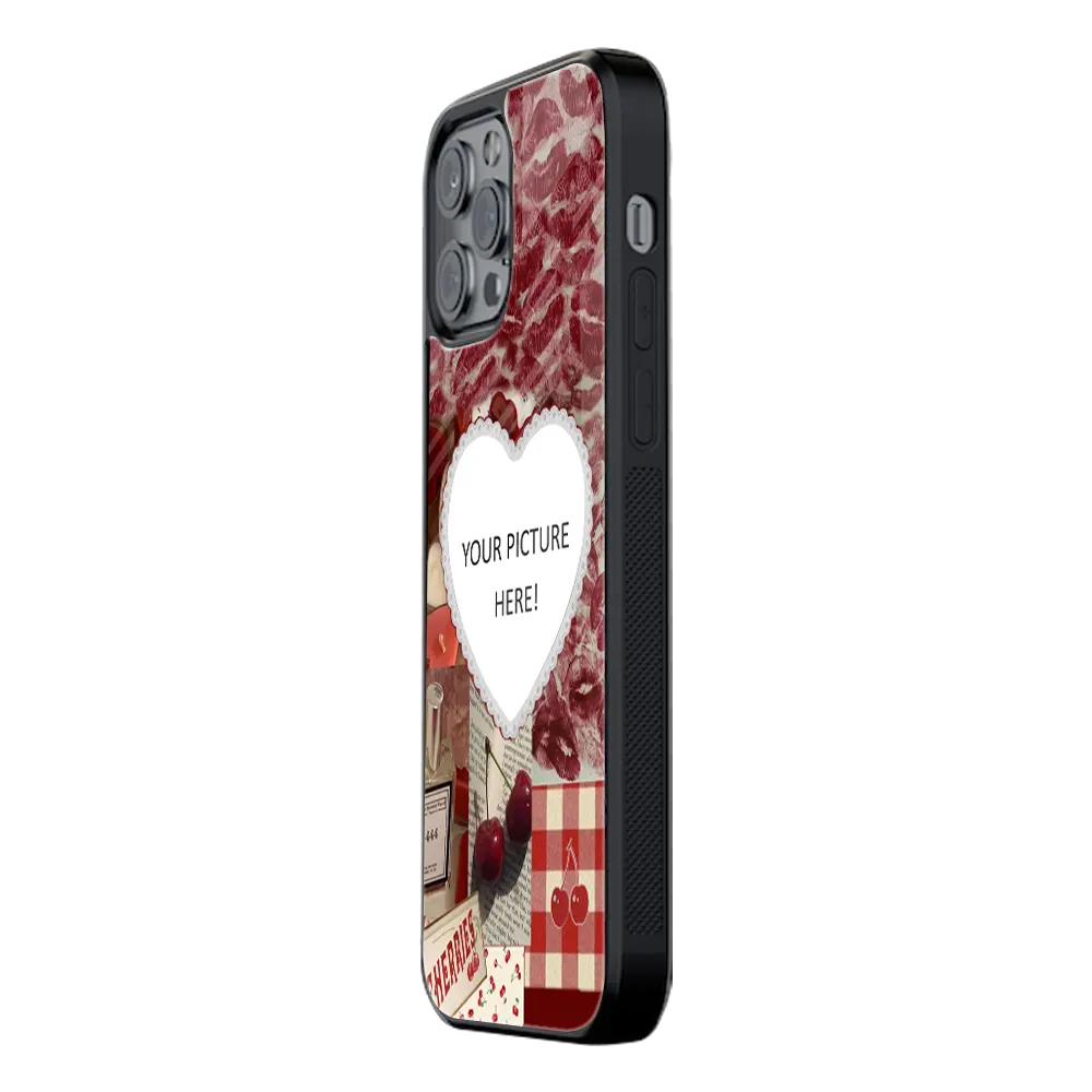 Polaroid Personalised Glass Phone Case