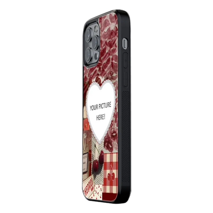 Polaroid Personalised Glass Phone Case