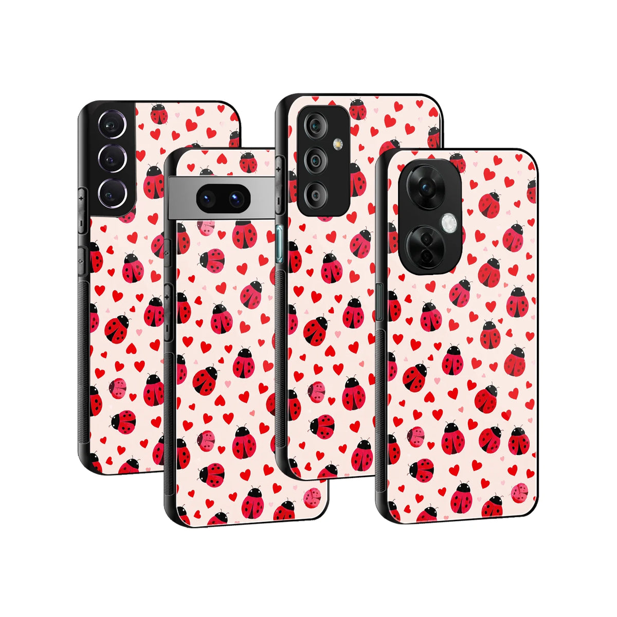 Stylish Glass Back Case for All Smartphones iPhone, Samsung, OnePlus, Pixel, Redmi, Oppo, Vivo, Motorola