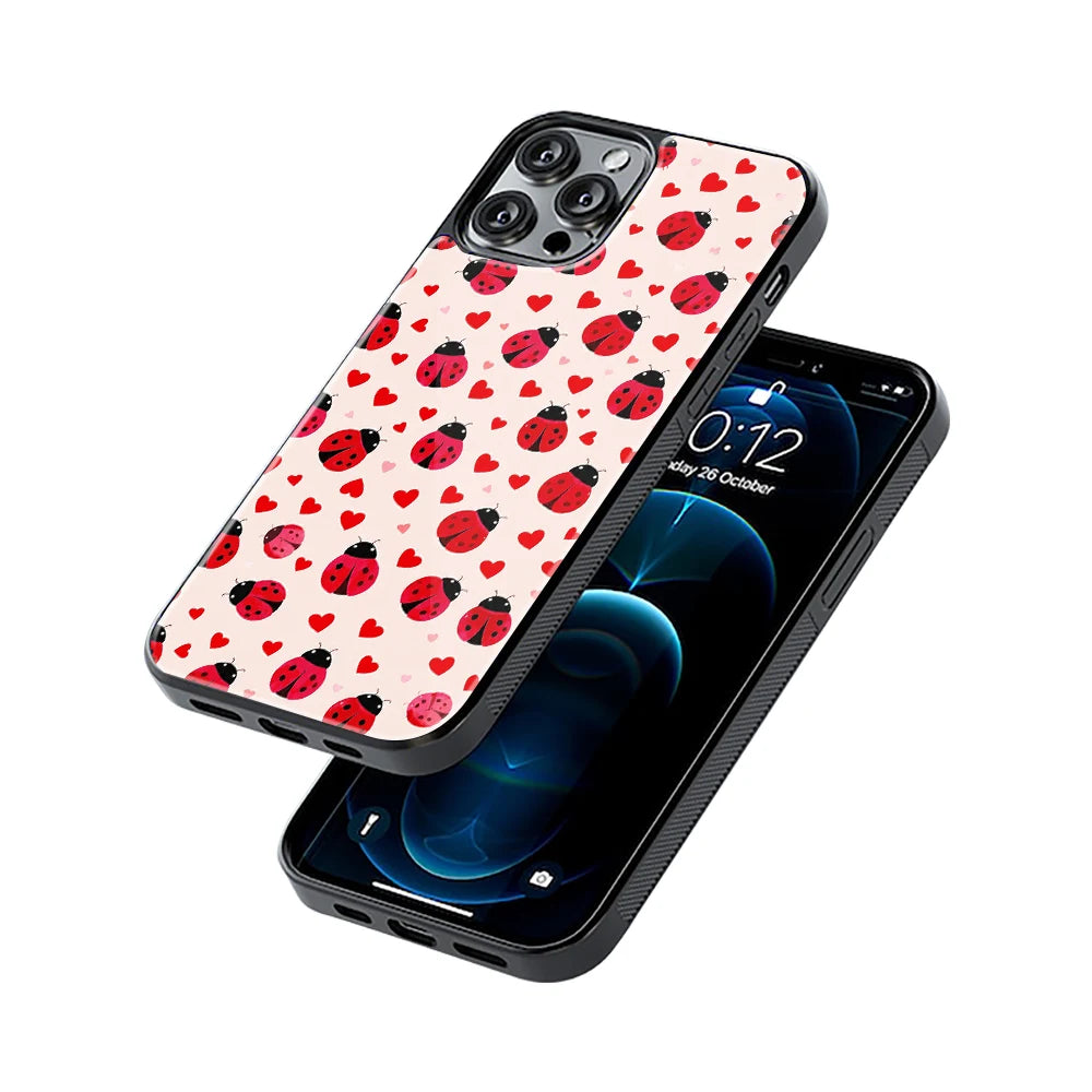Protective Glass Back Phone Case Compatible with iPhone, Samsung, OnePlus, Pixel & More