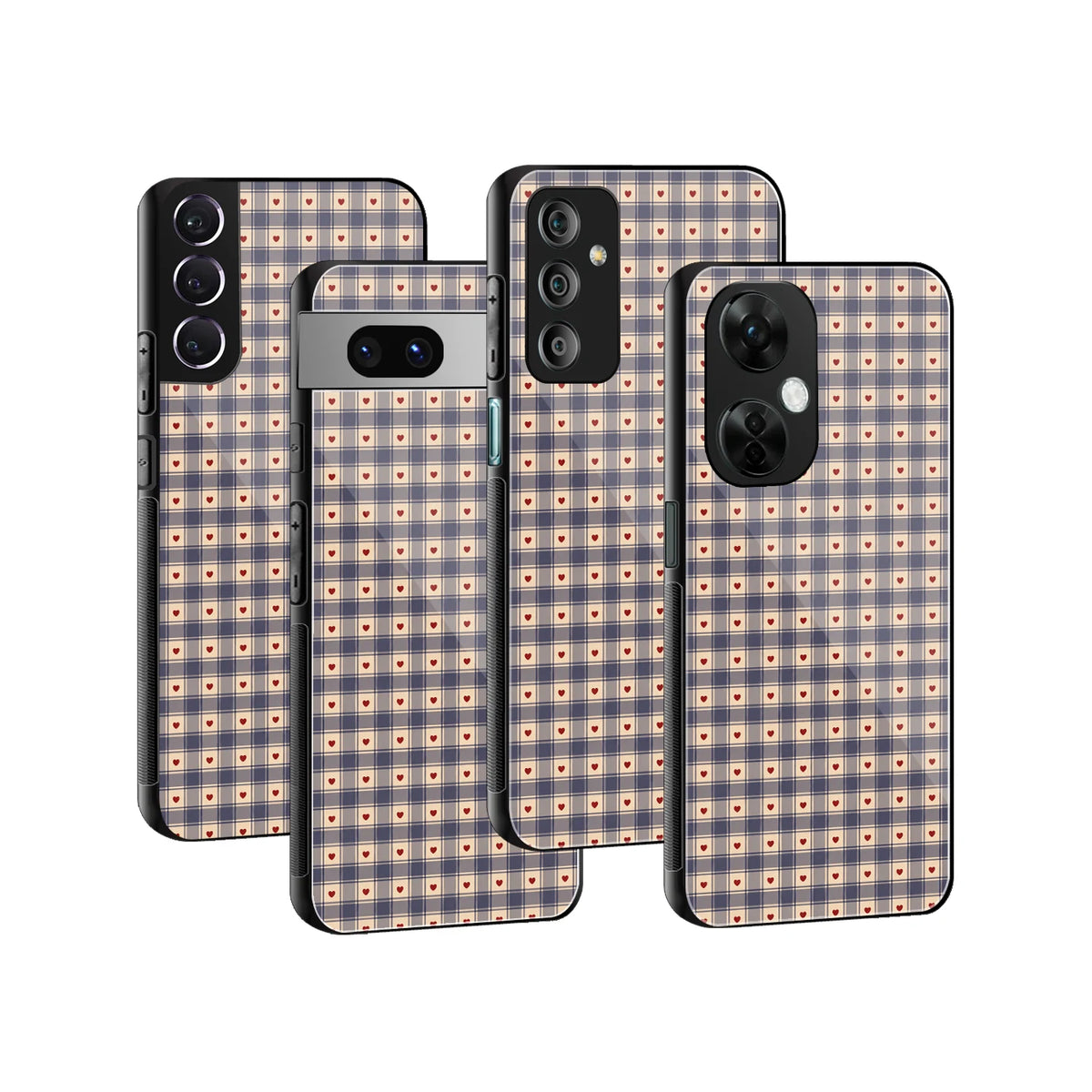 Stylish Glass Back Case for All Smartphones iPhone, Samsung, OnePlus, Pixel, Redmi, Oppo, Vivo, Motorola