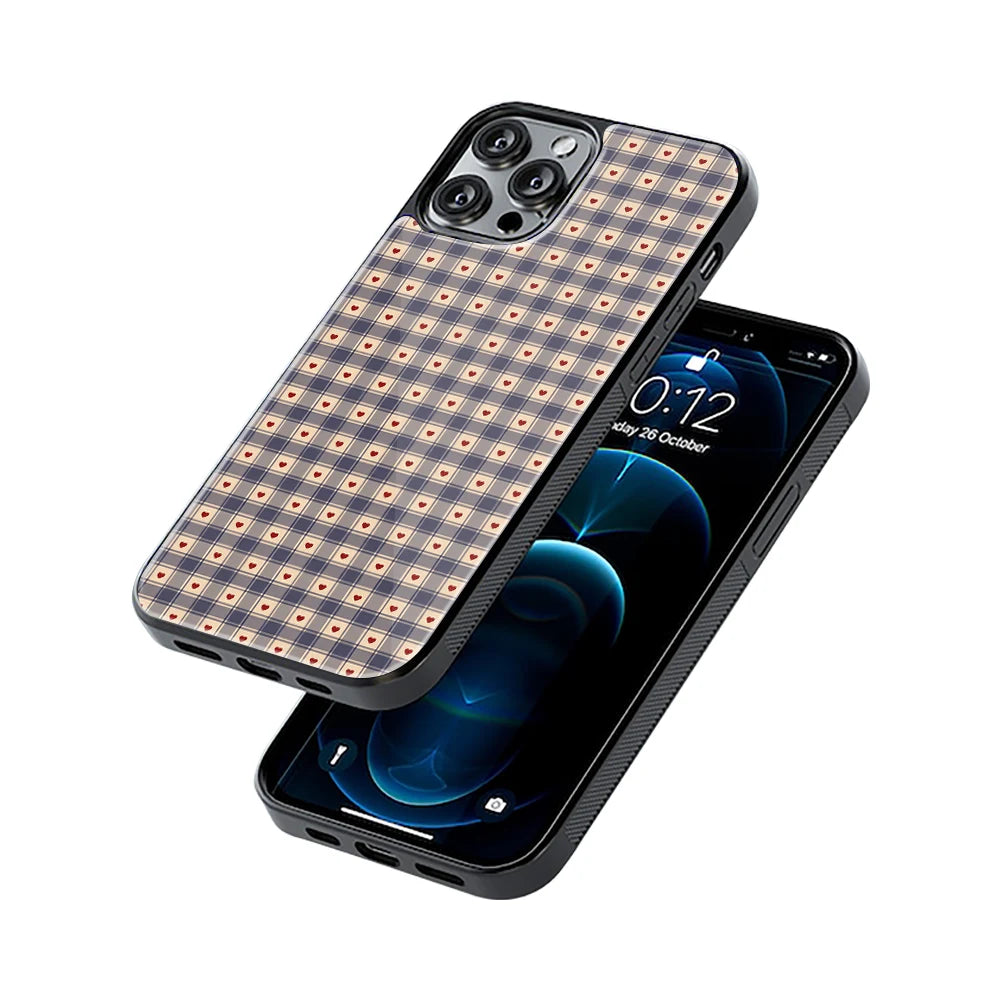 Protective Glass Back Phone Case Compatible with iPhone, Samsung, OnePlus, Pixel & More