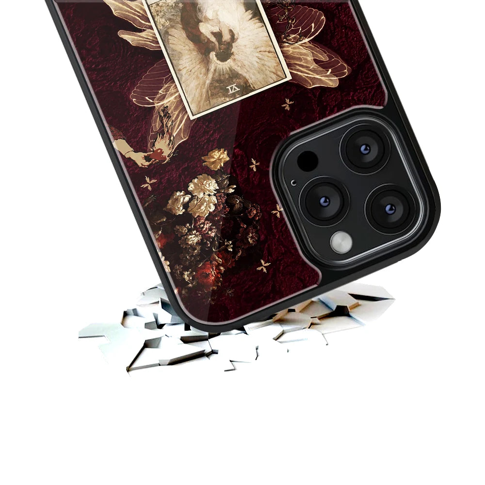 Durable Glass Back Mobile Case for iPhone, Samsung, OnePlus, Google Pixel, Redmi, Vivo, Oppo