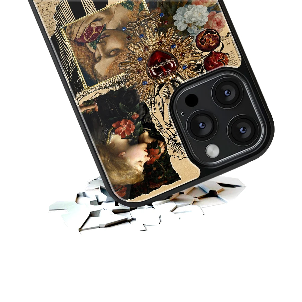 Durable Glass Back Mobile Case for iPhone, Samsung, OnePlus, Google Pixel, Redmi, Vivo, Oppo