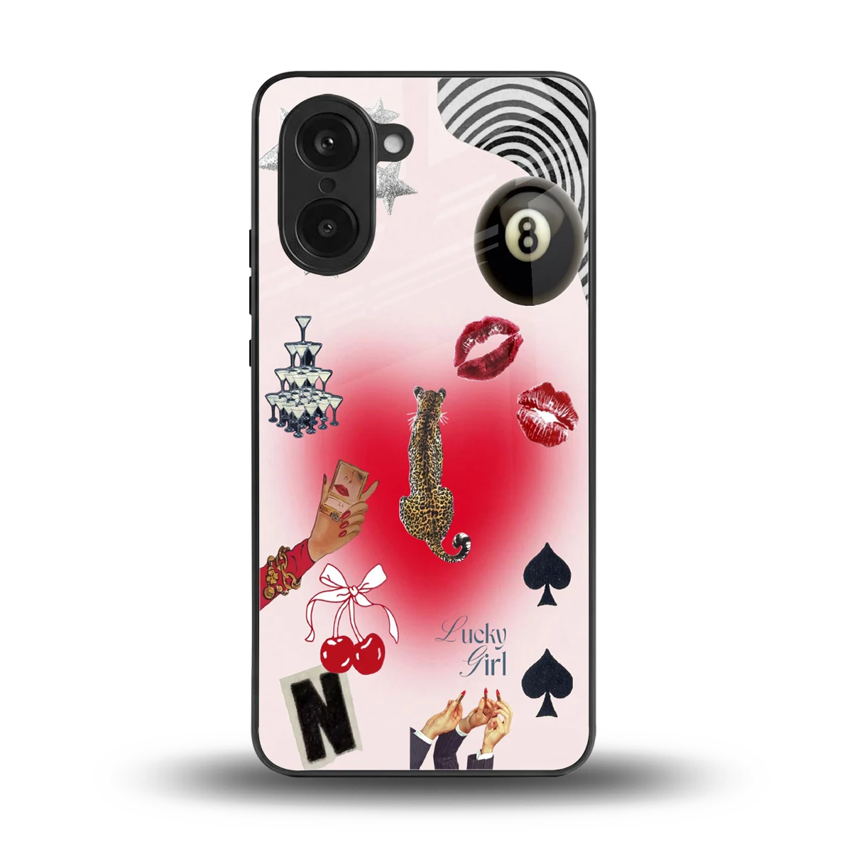 Lucky Charm back phone cover | glass case for oneplus nord ce5 5g