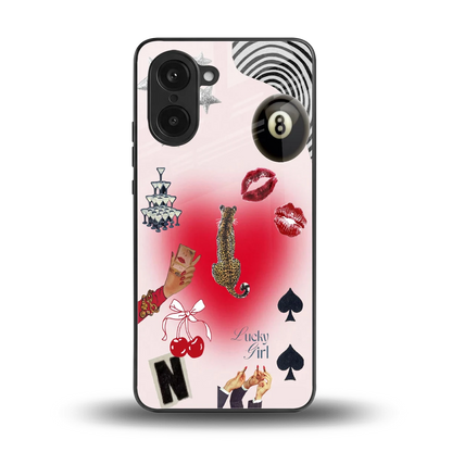 Lucky Charm back phone cover | glass case for oneplus nord ce5 5g