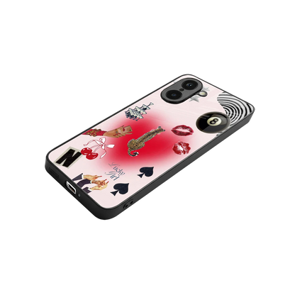 Lucky Charm stylish phone case for oneplus nord ce5 5g | glossy glass and slim fit