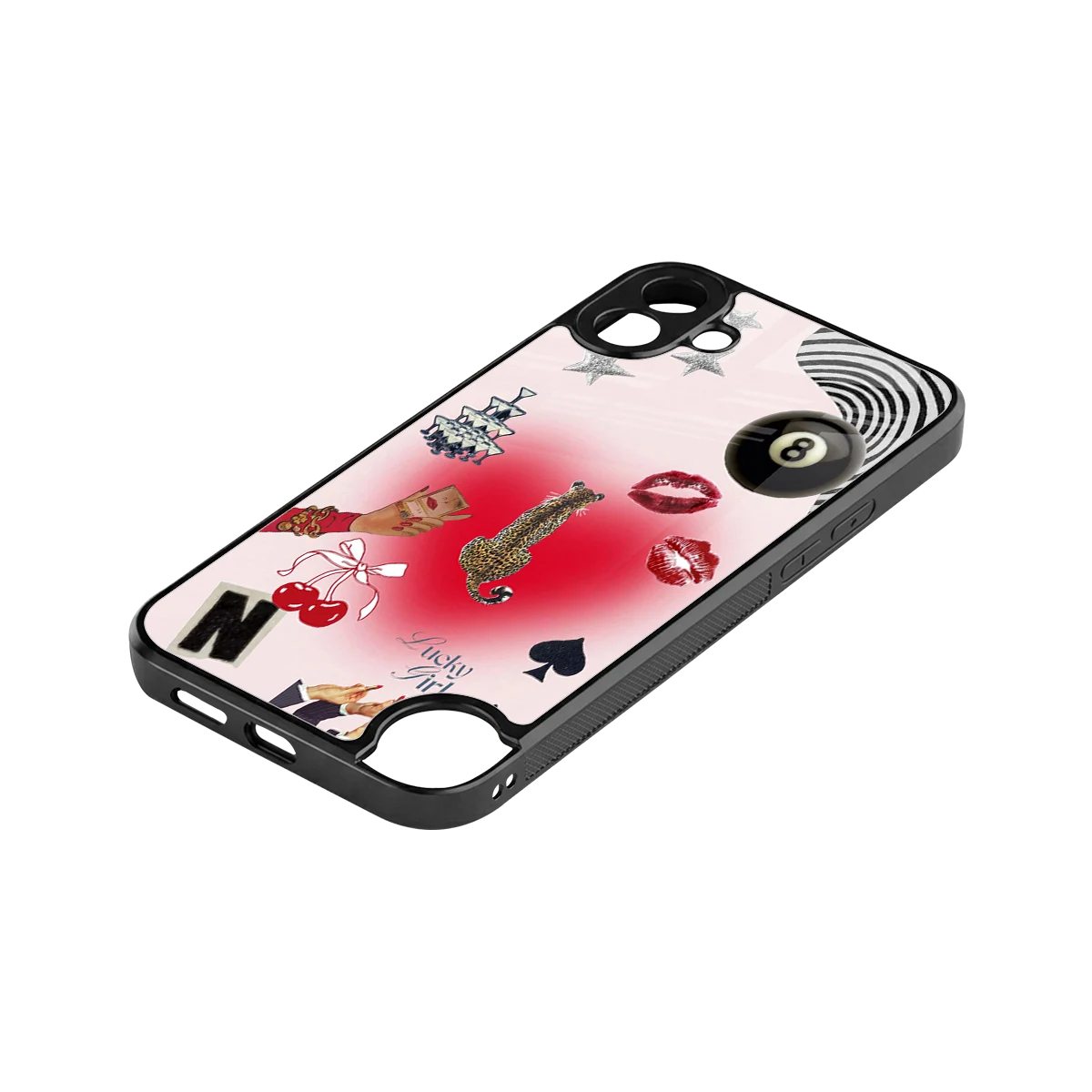 Lucky Charm stylish phone case for cmf nothing phone 1 | glossy glass and slim fit