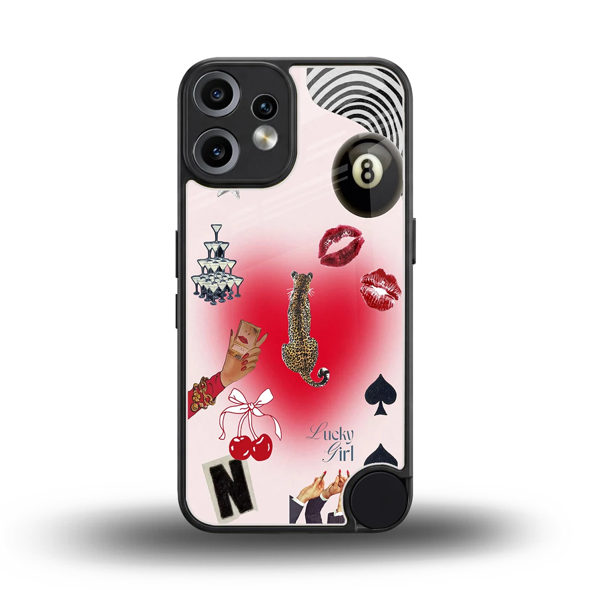 Lucky Charm back phone cover | glass case for cmf nothing phone 2 pro
