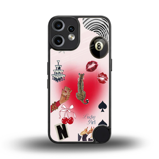 Lucky Charm back phone cover | glass case for cmf nothing phone 2 pro