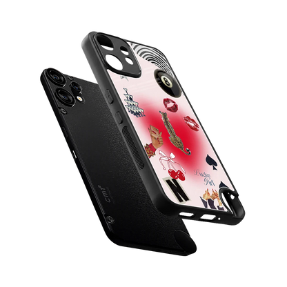 Lucky Charm sleek cmf nothing phone 2 pro cover with tempered glass back and TPU edges