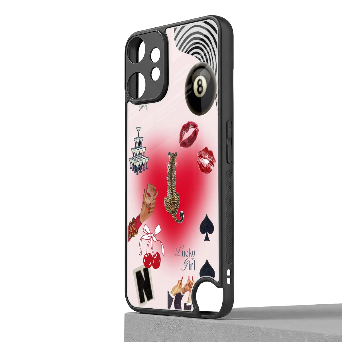 Lucky Charm cmf nothing phone 2 pro mobile cover | shockproof glass phone case