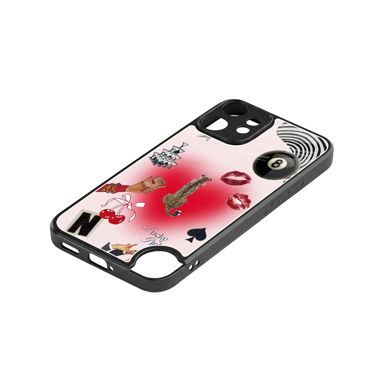 Lucky Charm stylish phone case for cmf nothing phone 2 pro | glossy glass and slim fit