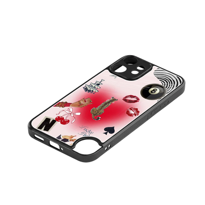 Lucky Charm stylish phone case for cmf nothing phone 2 pro | glossy glass and slim fit