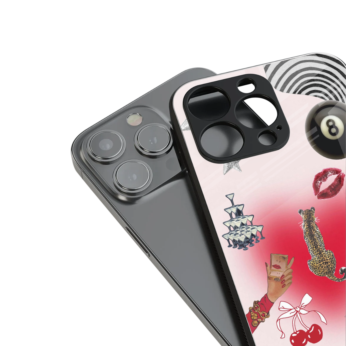 Lucky Charm Phone Case for Iphone 16 | Glass Case