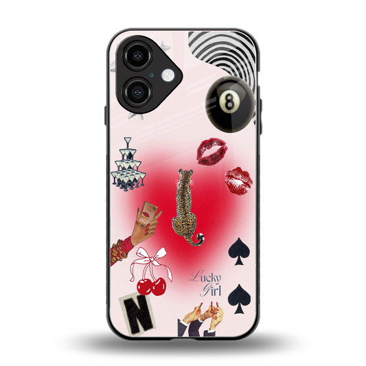 Lucky Charm Phone Case for Iphone 16 | Glass Case