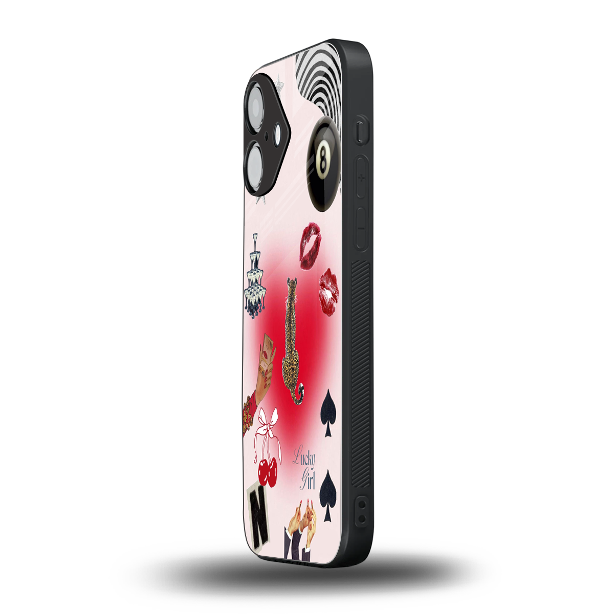 Lucky Charm Phone Case for Iphone 16 | Glass Case