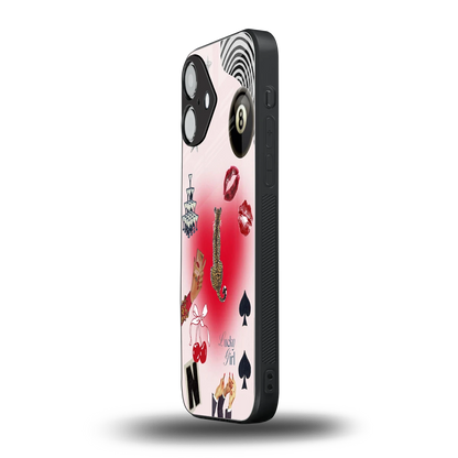 Lucky Charm iPhone 16 mobile cover | shockproof glass phone case