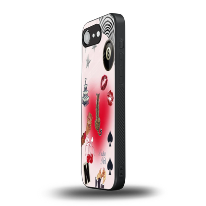 Lucky Charm iphone 16e mobile cover | shockproof glass phone case