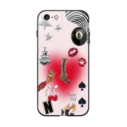 Lucky Charm back phone cover | glass case for iphone 6s plus