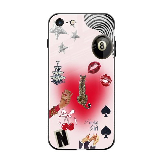 Lucky Charm back phone cover | glass case for iphone 7