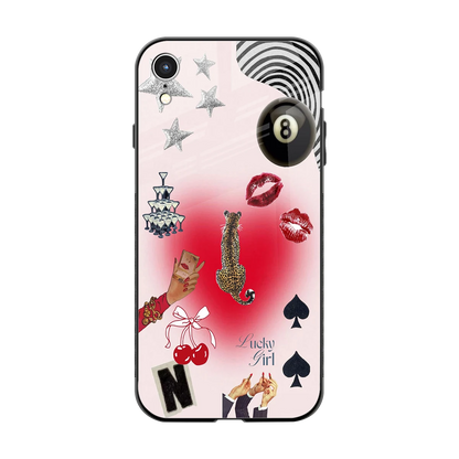 Lucky Charm back phone cover | glass case for iphone xr
