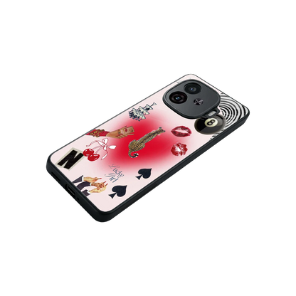 Lucky Charm stylish phone case for iqoo neo 10r 5g | glossy glass and slim fit