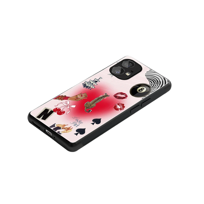 Lucky Charm stylish phone case for nothing phone 1 | glossy glass and slim fit