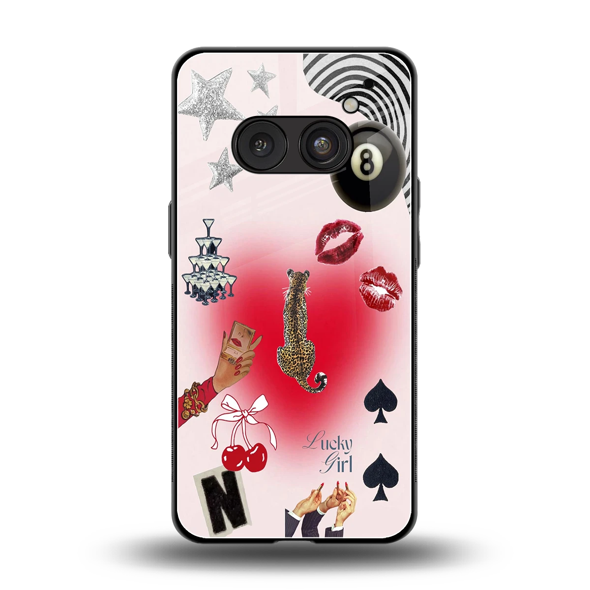 Lucky Charm back phone cover | glass case for nothing phone 2a