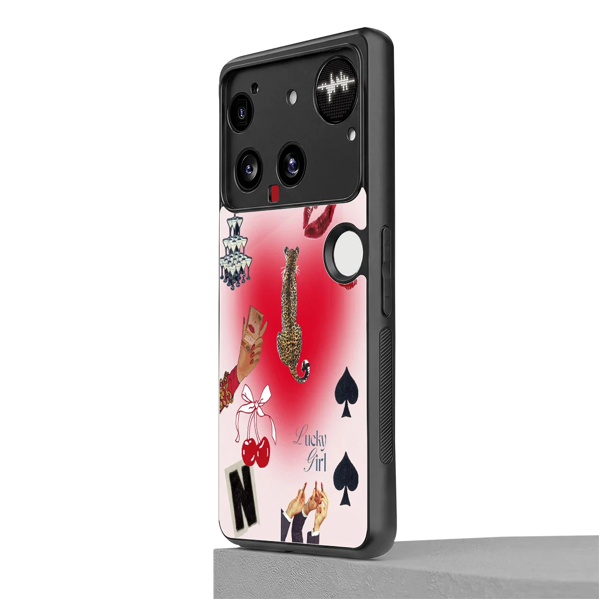 Lucky Charm nothing phone 3 mobile cover | shockproof glass phone case