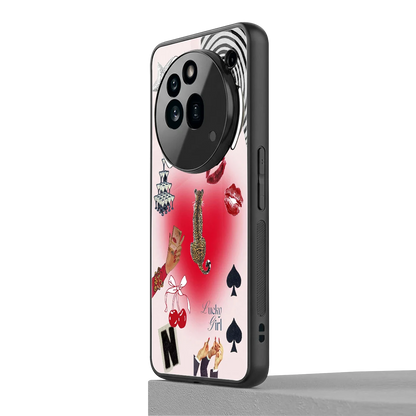 Lucky Charm nothing phone 3a pro mobile cover | shockproof glass phone case