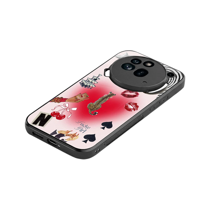 Lucky Charm stylish phone case for nothing phone 3a pro | glossy glass and slim fit