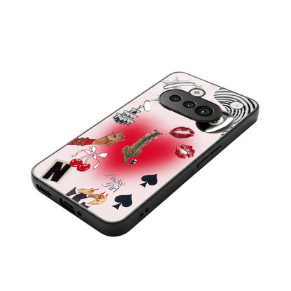 Lucky Charm stylish phone case for nothing phone 3a | glossy glass and slim fit
