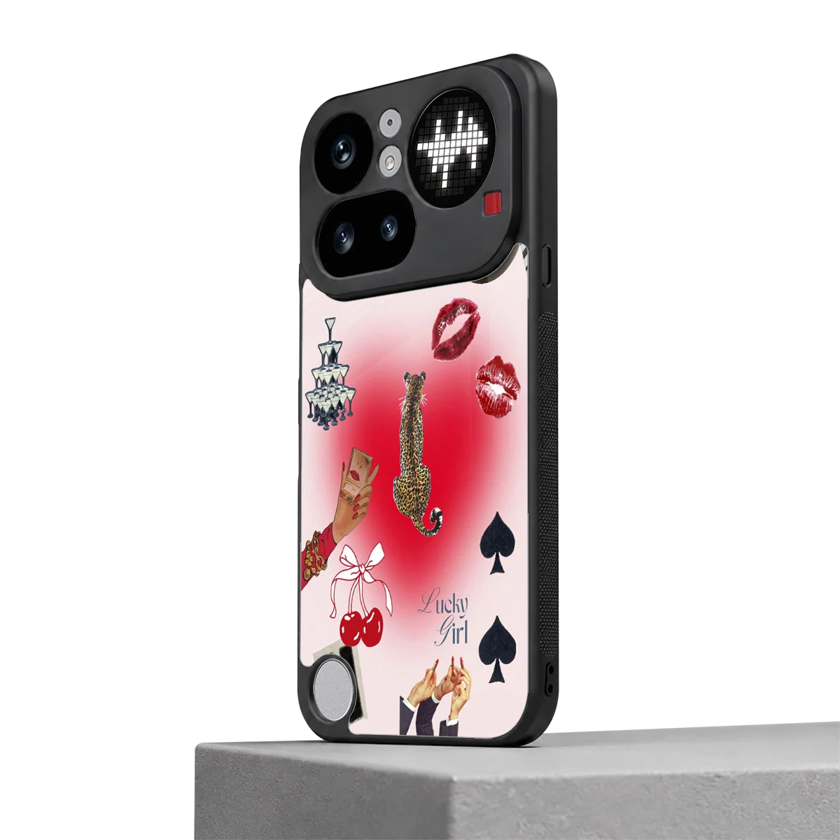 Lucky Charm nothing phone 4a pro mobile cover | shockproof glass phone case